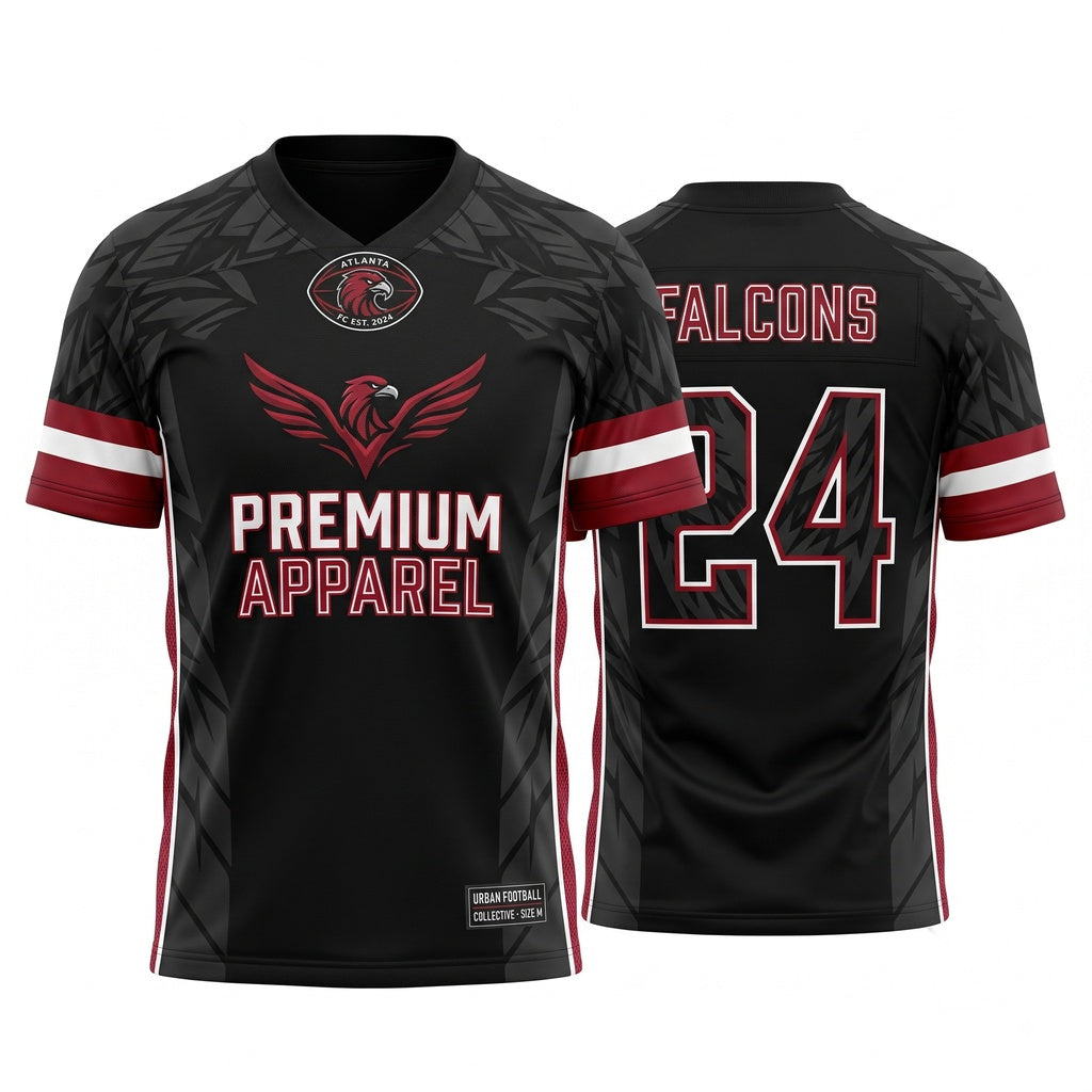 Unisex Breathable Mesh Game Day Football Fan Jersey - Stitched Athletic Sportswear