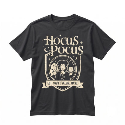 Oversized Sanderson Sisters Vintage Salem Witches Graphic Spooky Season Retro Halloween Apparel Unisex TShirt