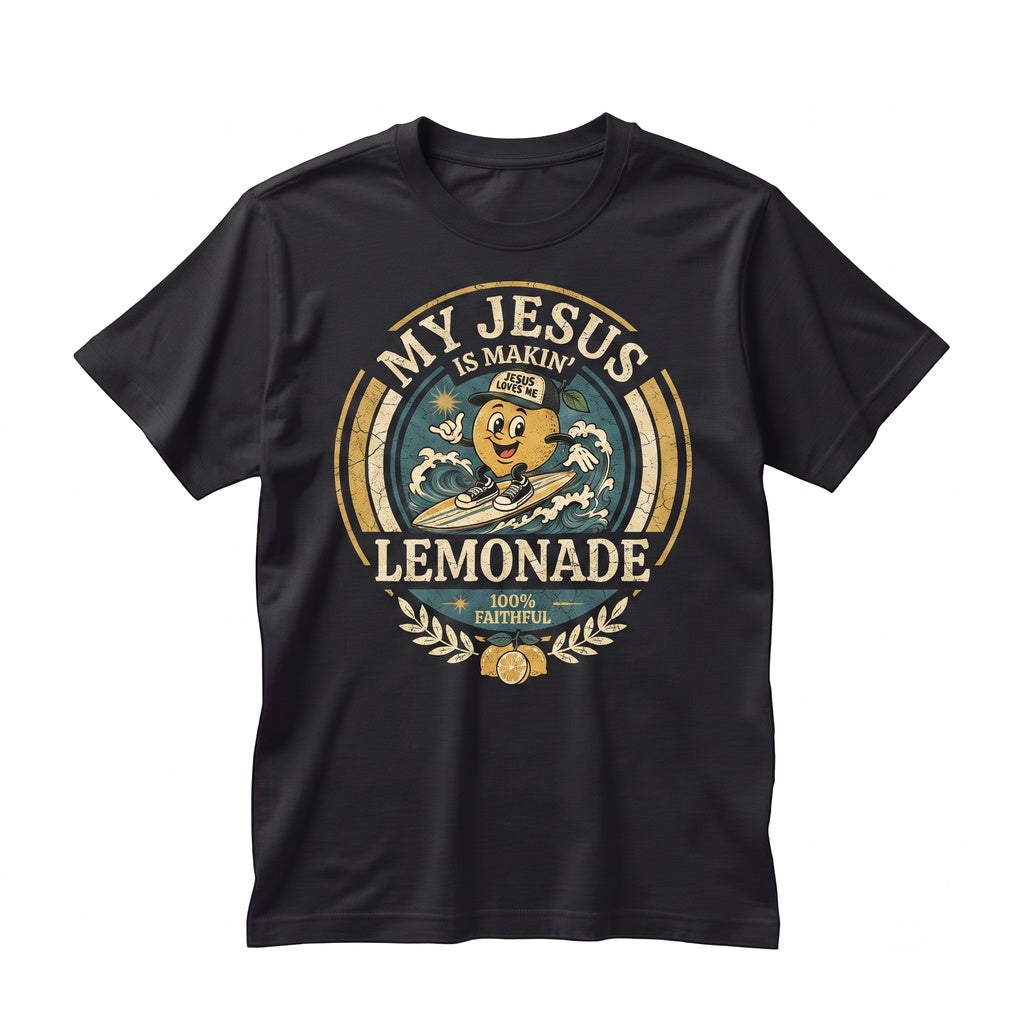 Life Gave Me Lemons Christian Lemonade Surf Cute Unisex TShirt