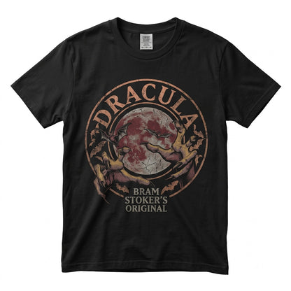 Gothic Dracula Vampire Castle Eclipse Classic Horror Movie Unisex TShirt