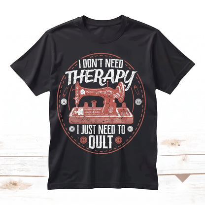 Funny Sewing Machine Quilter Gift for Seamstress Fabric Lover Birthday Present Pattern Unisex TShirt