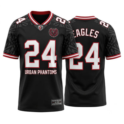 Unisex Breathable Mesh Football Fan Jersey - Stitched Lightweight Athletic Game Day Shirt