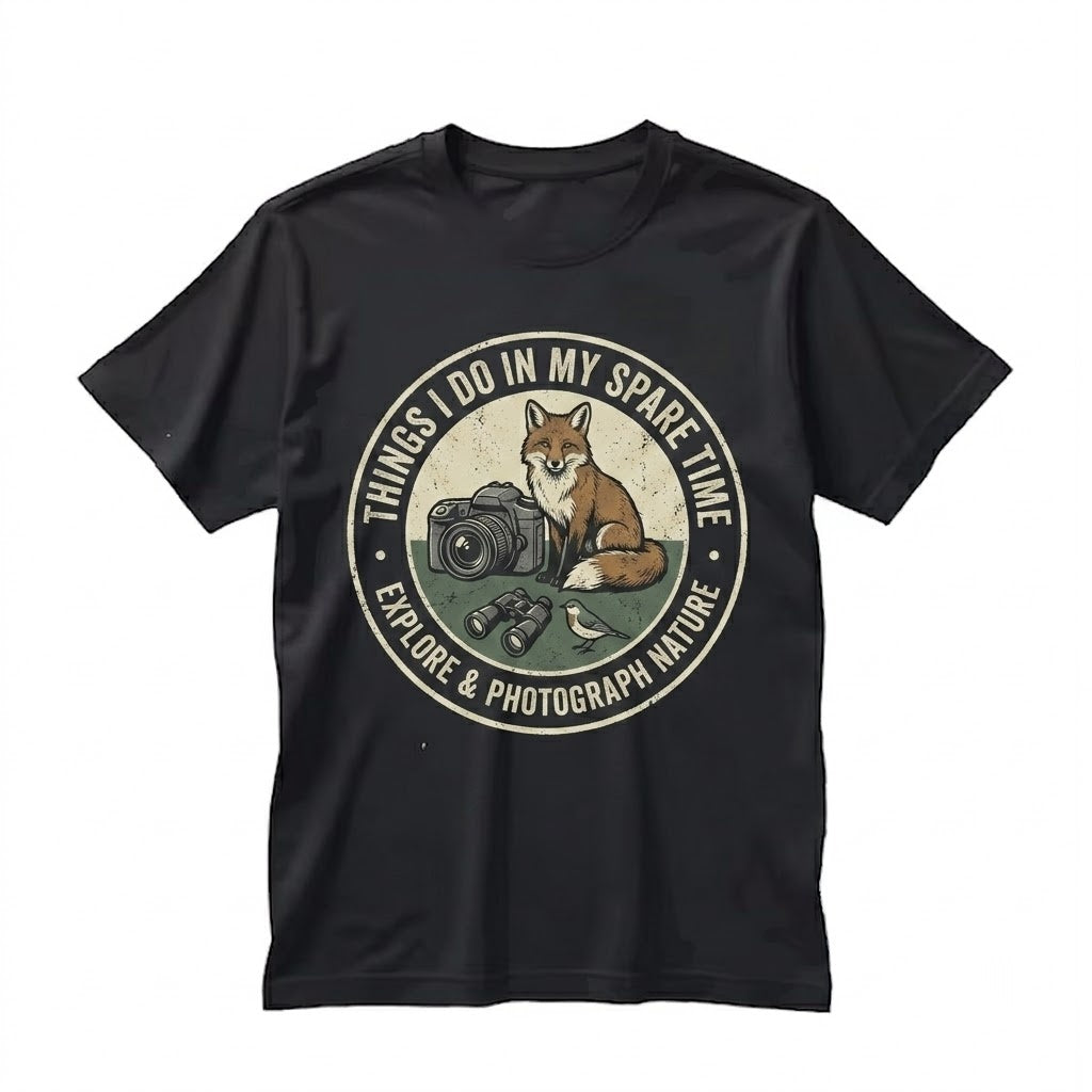 Nature Lover Moss Green Wildlife Outdoor Adventure Graphic Unisex TShirt