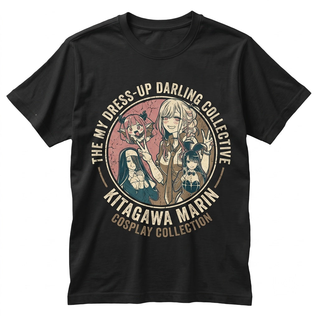 Marin Cosplay Anime Manga Waifu Japanese Otaku Aesthetic Graphic Crewneck Unisex TShirt