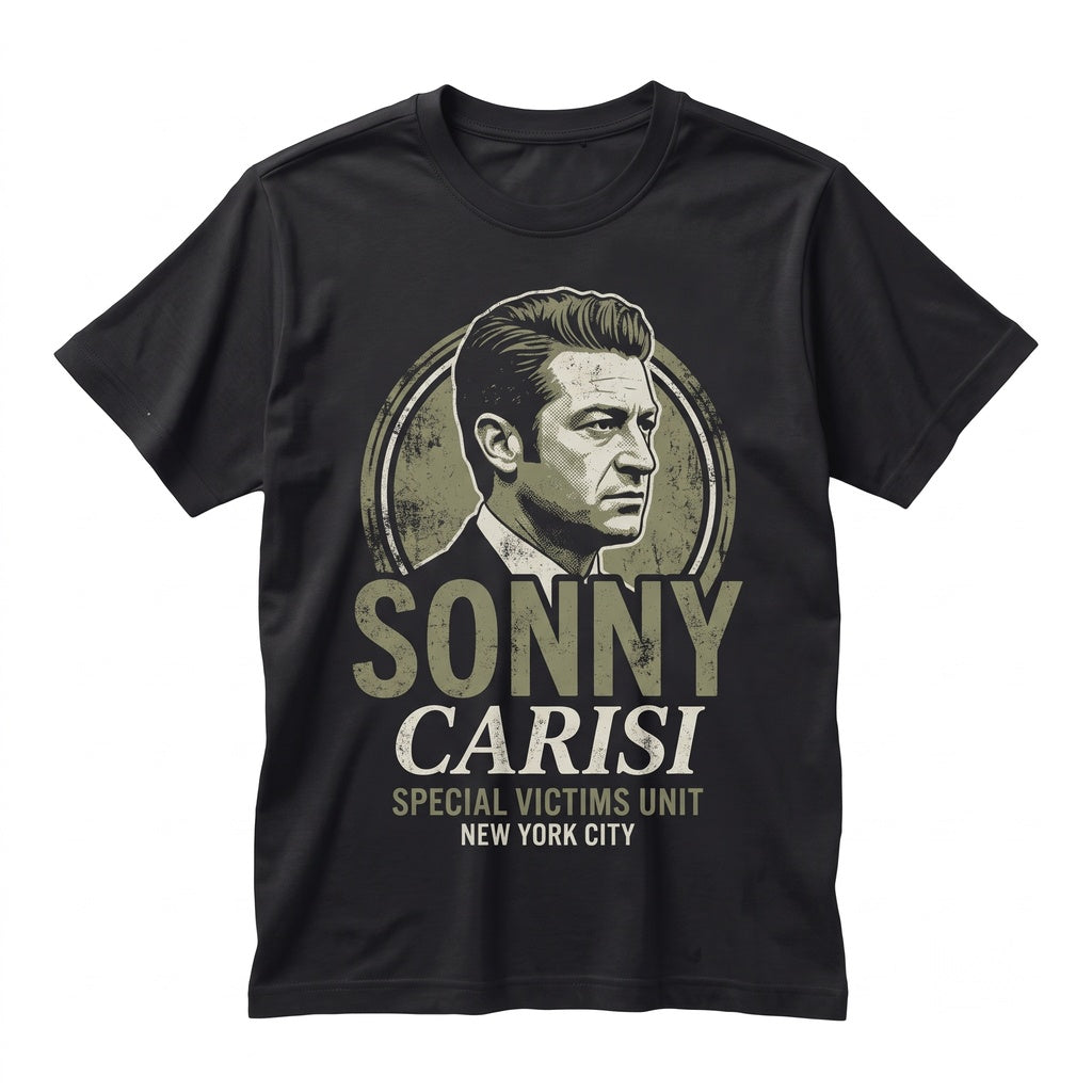 Sonny Carisi Vintage Graphic Retro Cotton Top, Gift for Men Women Unisex TShirt