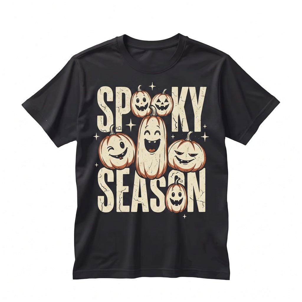 Halloween Pumpkin Spooky Season Jack O Lantern Graphic Fall Autumn Sweatshirt Sweater Pullover Funny Unisex TShirt
