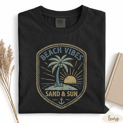Beach Vibes Salty Soul Ocean Lover Summer Vacation Meet Me At Coastline Coastal Graphic Unisex TShirt