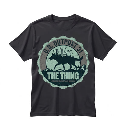 Vintage 80s Retro Sci-Fi Horror Alien Creature Monster Graphic Apparel Unisex TShirt