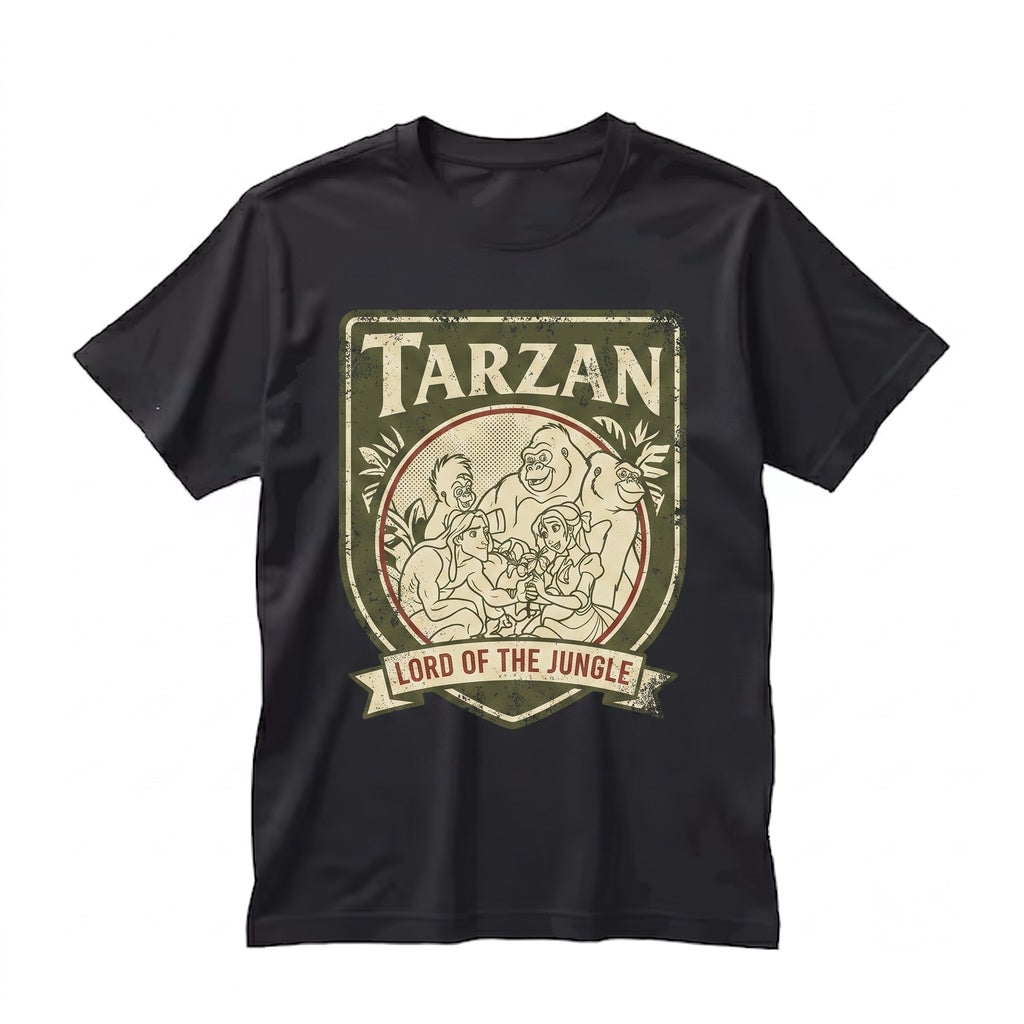 Vintage 90s Retro Jungle Adventure Movie Graphic Ape Safari Vacation Gift Unisex TShirt