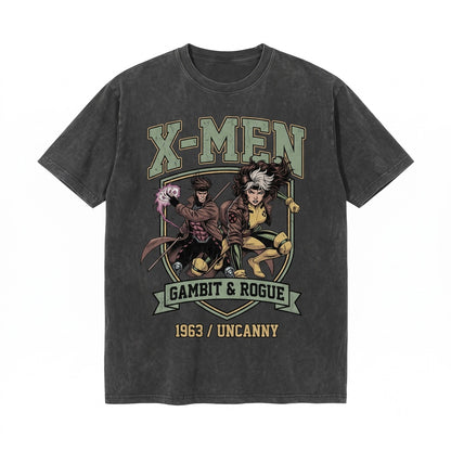 Vintage Gambit Rogue Mutant Comic 90s Graphic Cotton Apparel Gift Unisex TShirt
