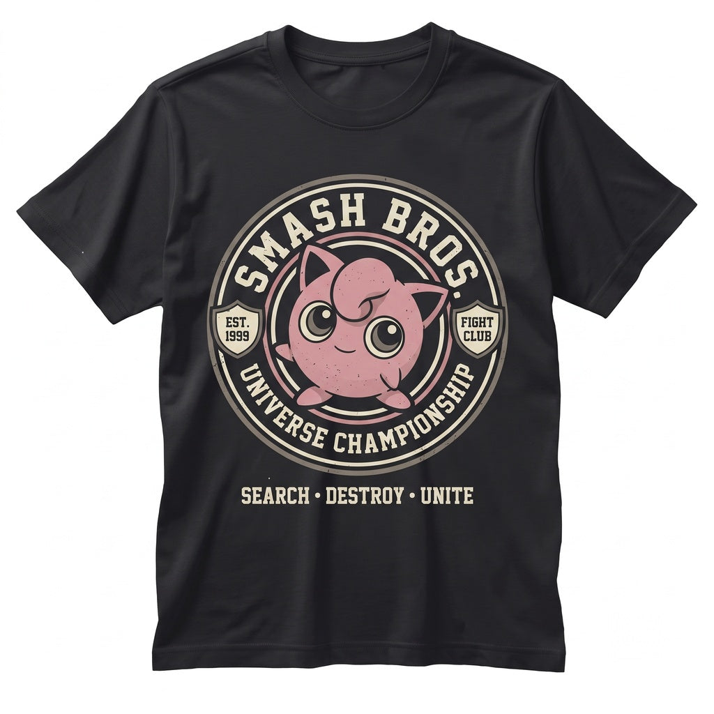 Vintage Mineral Garment Dyed Cute Pink Singing Monster Anime Graphic Oversized Unisex TShirt
