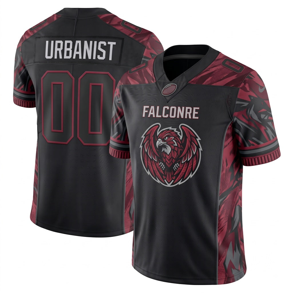 Unisex Breathable Stitched Athletic Football Fan Jersey - Lightweight Game Day Sports Shirt