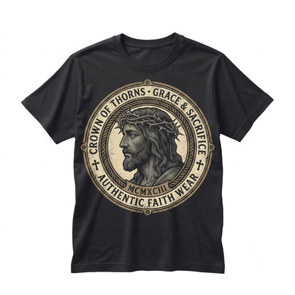 Jesus Silhouette Faith Gospel Christian Apparel Graphic Unisex TShirt