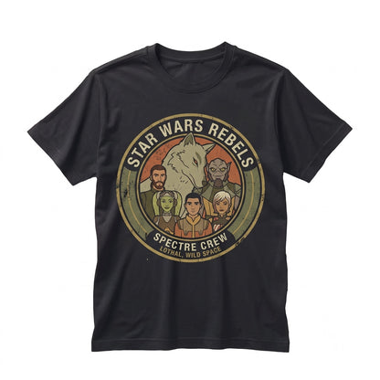 Rebels Mural Ghost Crew Chopper Hera Syndulla Ezra Bridger Graphic Sweatshirt Hoodie Unisex TShirt