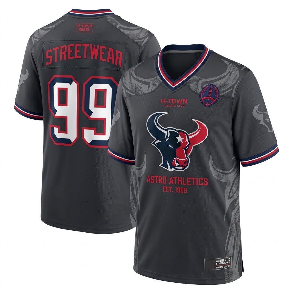 Unisex Football Fan Jersey - Breathable Mesh Athletic Game Day Shirt