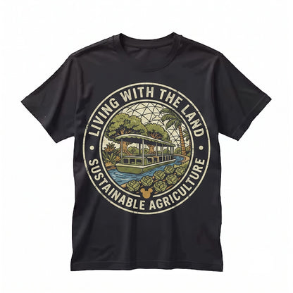 Retro Funny Get In Loser Were Learning About Lettuce Theme Park Family Trip Unisex TShirt