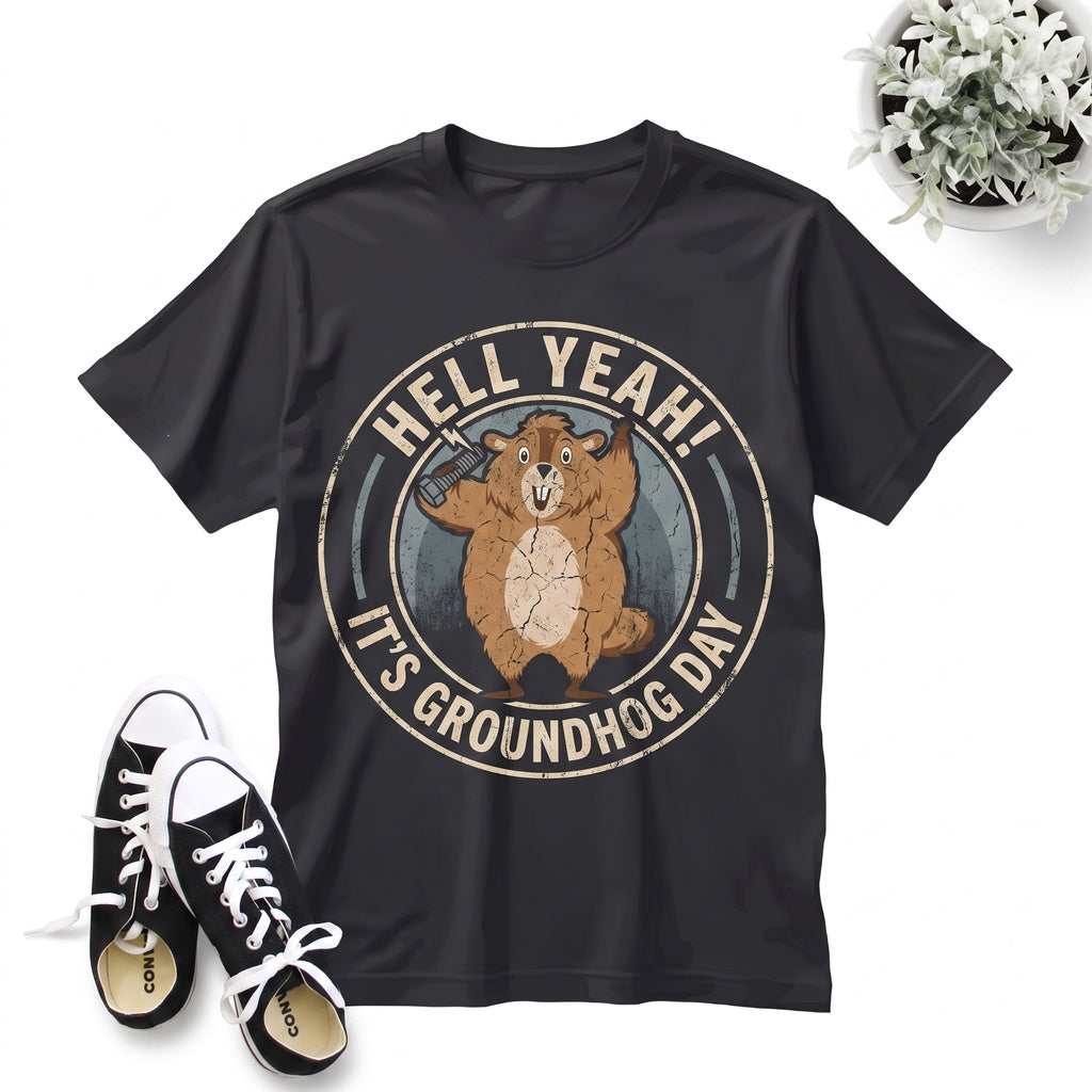 Groundhog Day Respect Cute Woodchucks Lovers Marmots Animal Gift Present Unisex TShirt