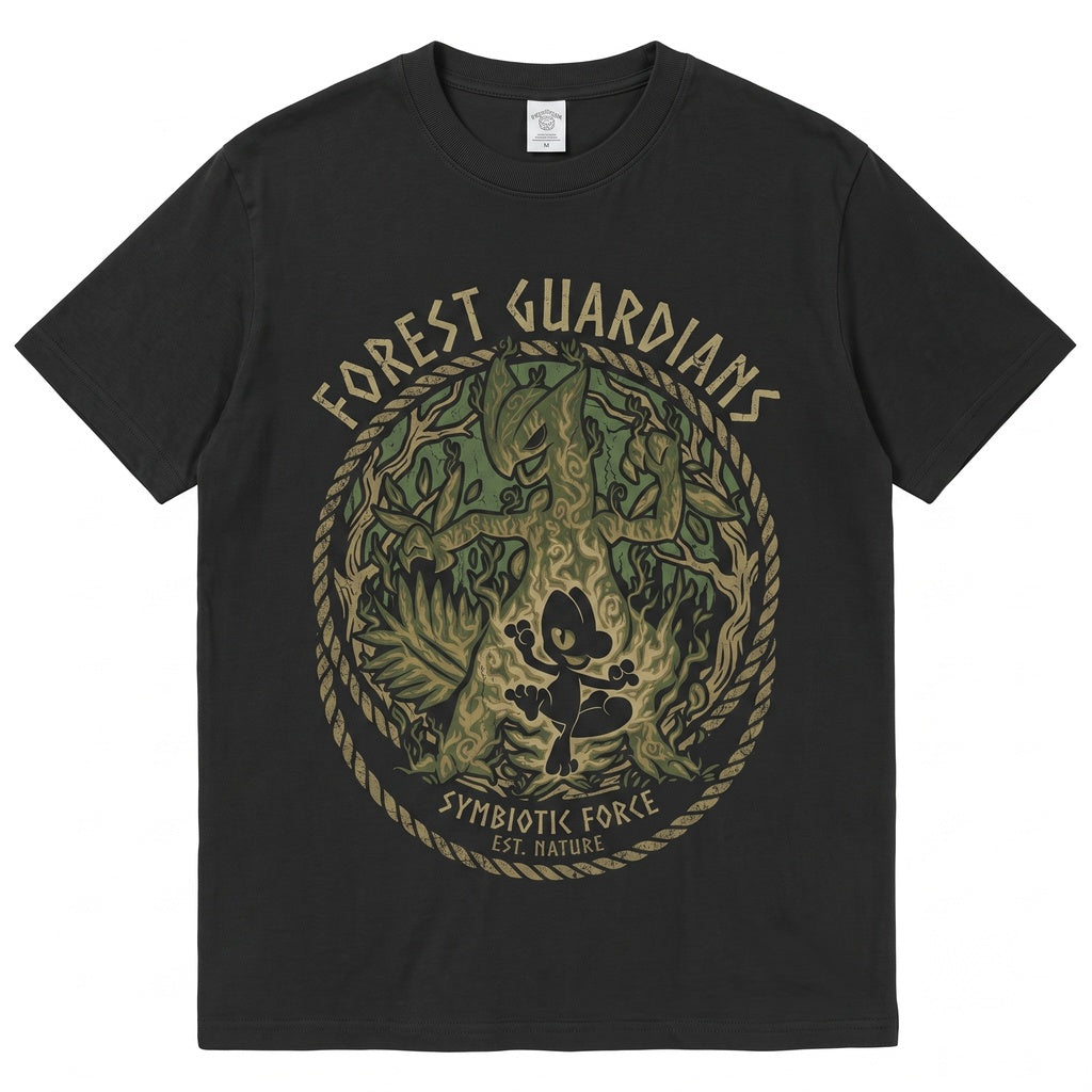 Vintage Treecko Sceptile Washed Graphic Anime Oversized Retro Gamer Streetwear Unisex TShirt