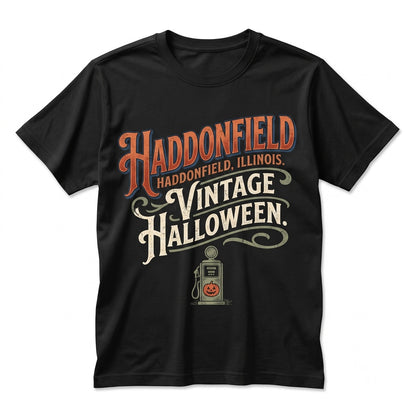 Haddonfield Halloween Horror Movie Slasher Retro Graphic Vintage Apparel Unisex TShirt