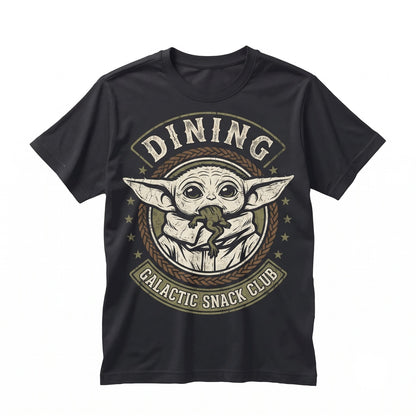Galactic Armored Bounty Hunter Sci-Fi Graphic Unisex TShirt