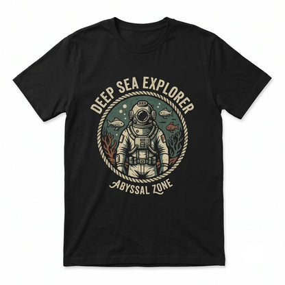 Vintage Darth Vader Dark Side Sci-Fi Villain Graphic Apparel for Galaxy Vacation Top, Retro Cotton Unisex TShirt