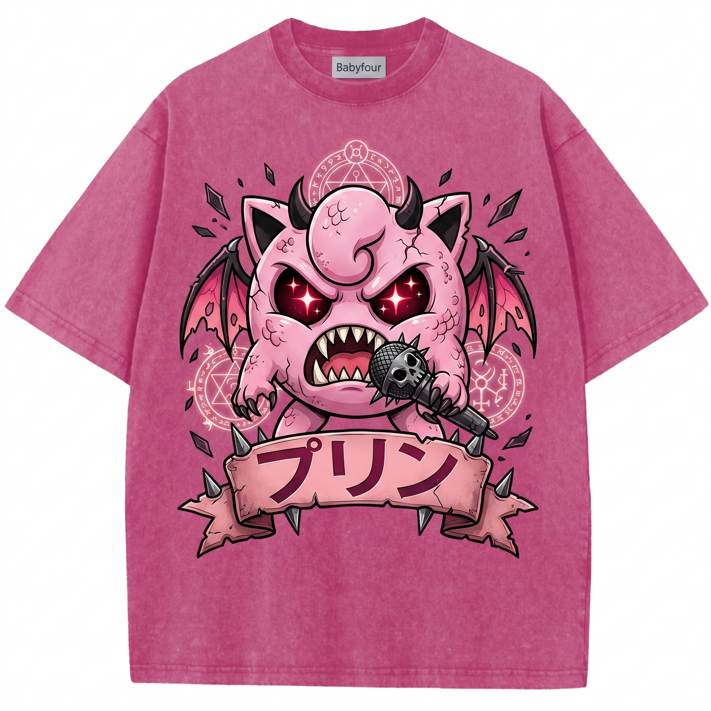 Retro Pink Puff Singer Anime Unisex T-shirt, Vintage 90s Fairy Creature Graphic Tee