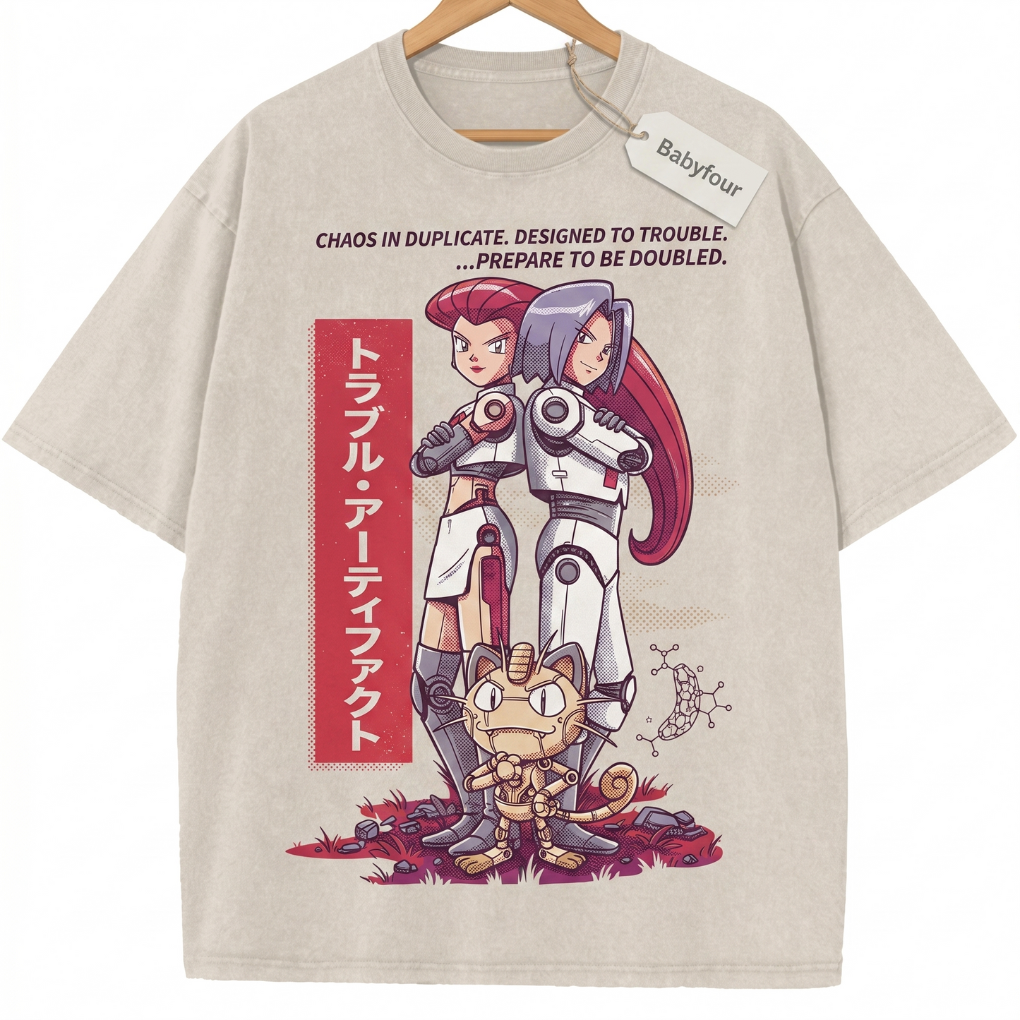 Retro R Team Squad Shirt, Prepare For Trouble Nostalgia Tee, Unisex Tshirt