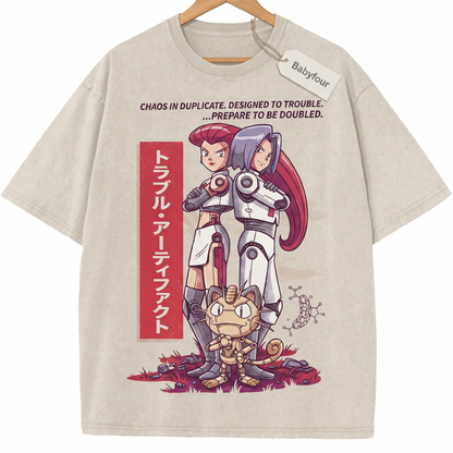 Retro R Team Squad Shirt, Prepare For Trouble Nostalgia Tee, Unisex Tshirt