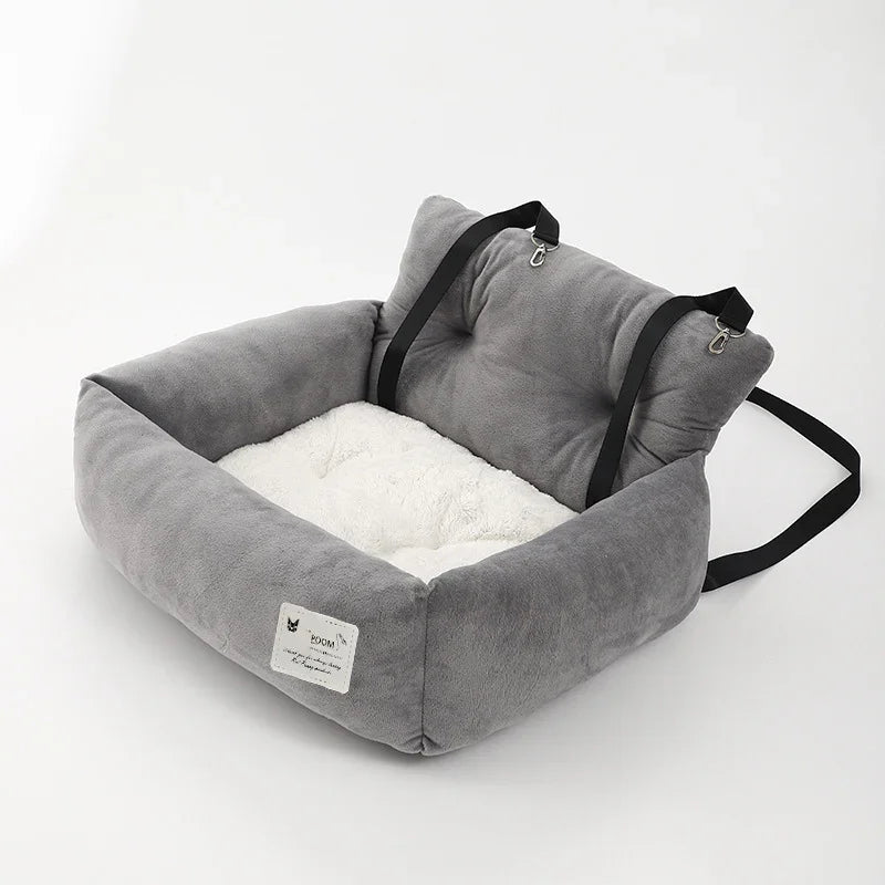 Foldable Pet Car Seat Hammock for Dogs and Cats - Safe Travel Carrier