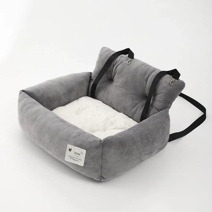 Foldable Pet Car Seat Hammock for Dogs and Cats - Safe Travel Carrier