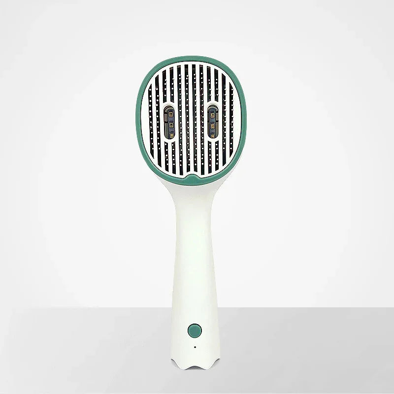 Pet UV Sterilization Comb USB Rechargeable Cat And Dog Comb Automatic Fading To Floating Hair Beauty Needle Comb
