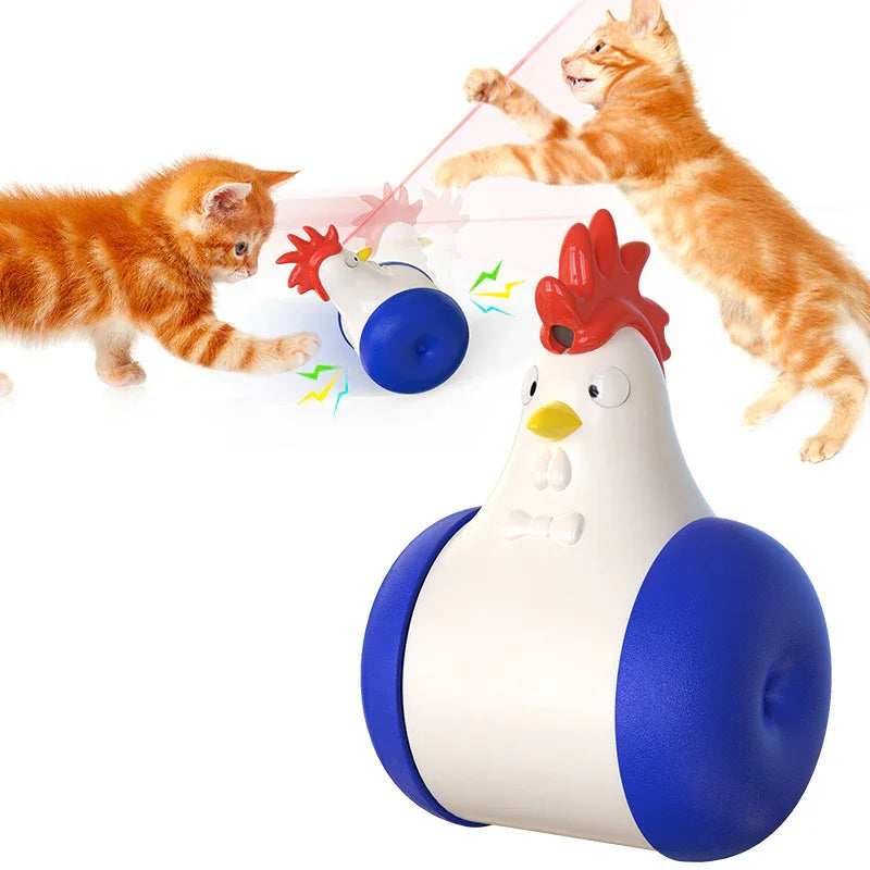 Pet Supplies Electric Sound Infrared Tumbler Laser Funny Cat Stick Toy
