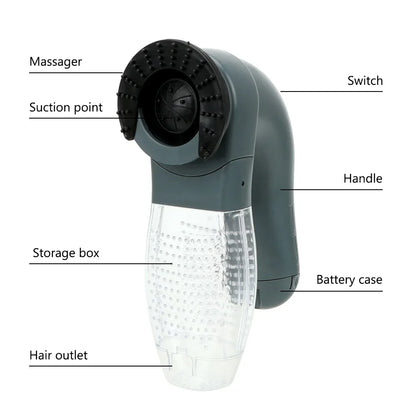 Cat Dog Animals Hair Comb Pet Grooming Portable Cat Dog Deshedding Clipper Electric Suction Device Vacuum Fur Cleaner