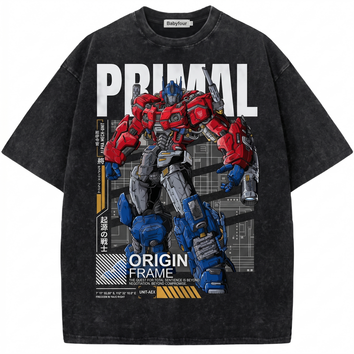 Vintage Prime Mecha Leader Shirt, Retro Transforming Cyber Robot Unisex T-Shirt, 80s Sci-Fi Action Movie Graphic Tee