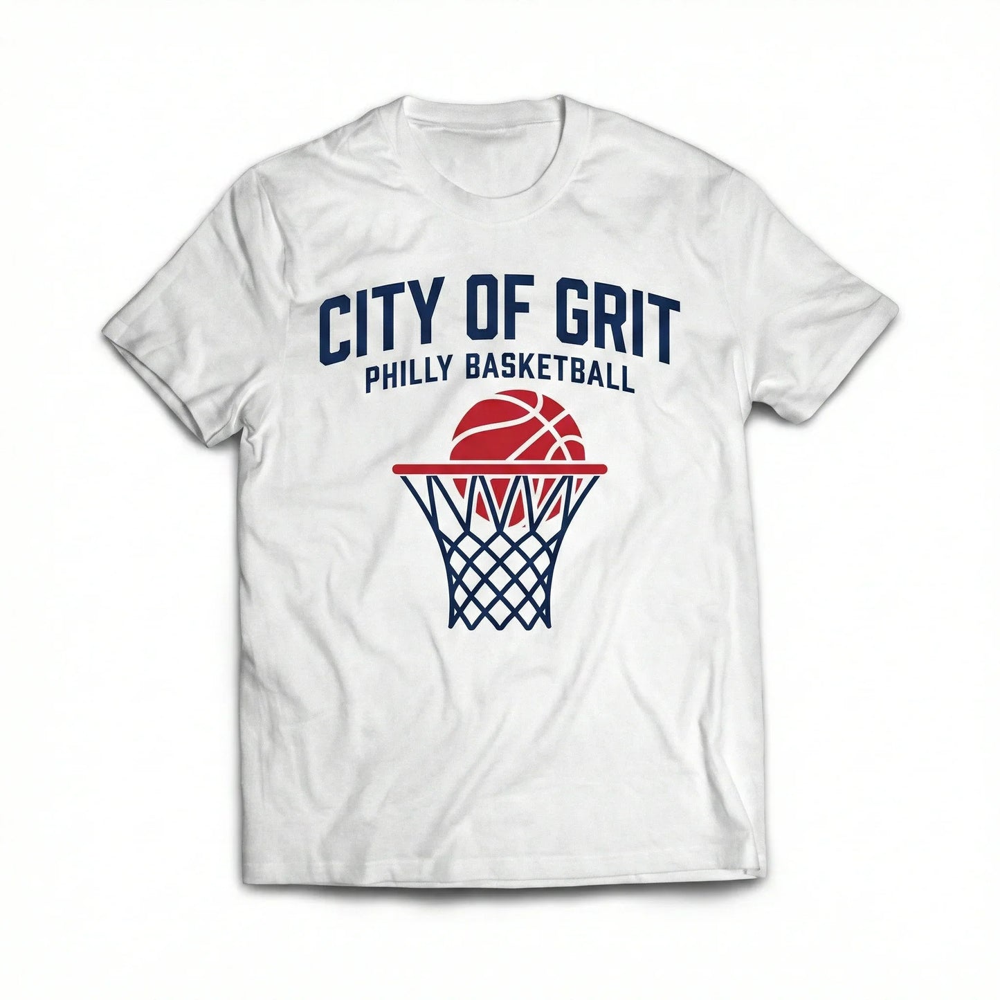 Premium Philly Hoops "City of Grit" Basketball Fan Apparel | T-Shirt, Hoodie & More