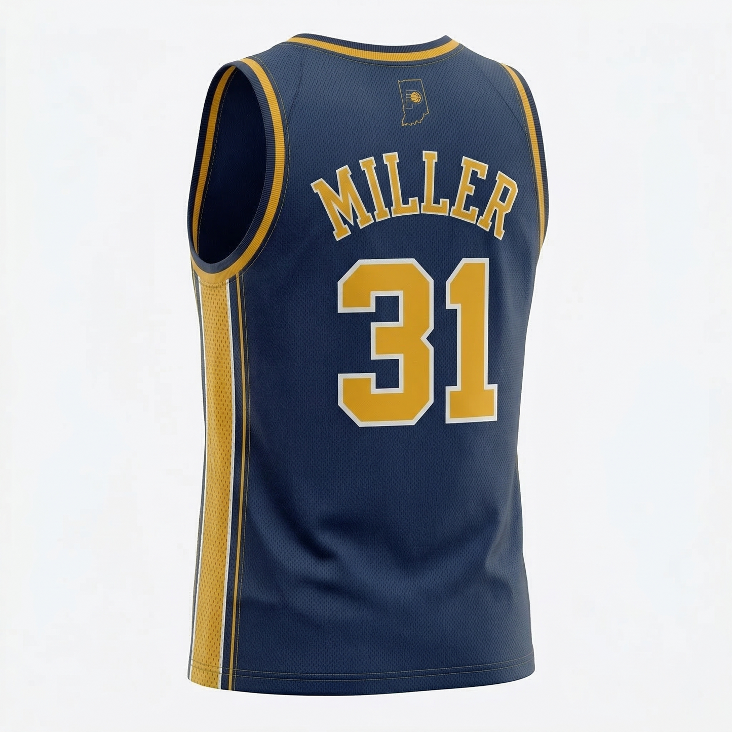 Indiana Hoosier Heritage Navy & Gold Basketball Jersey - Classic Fan Apparel