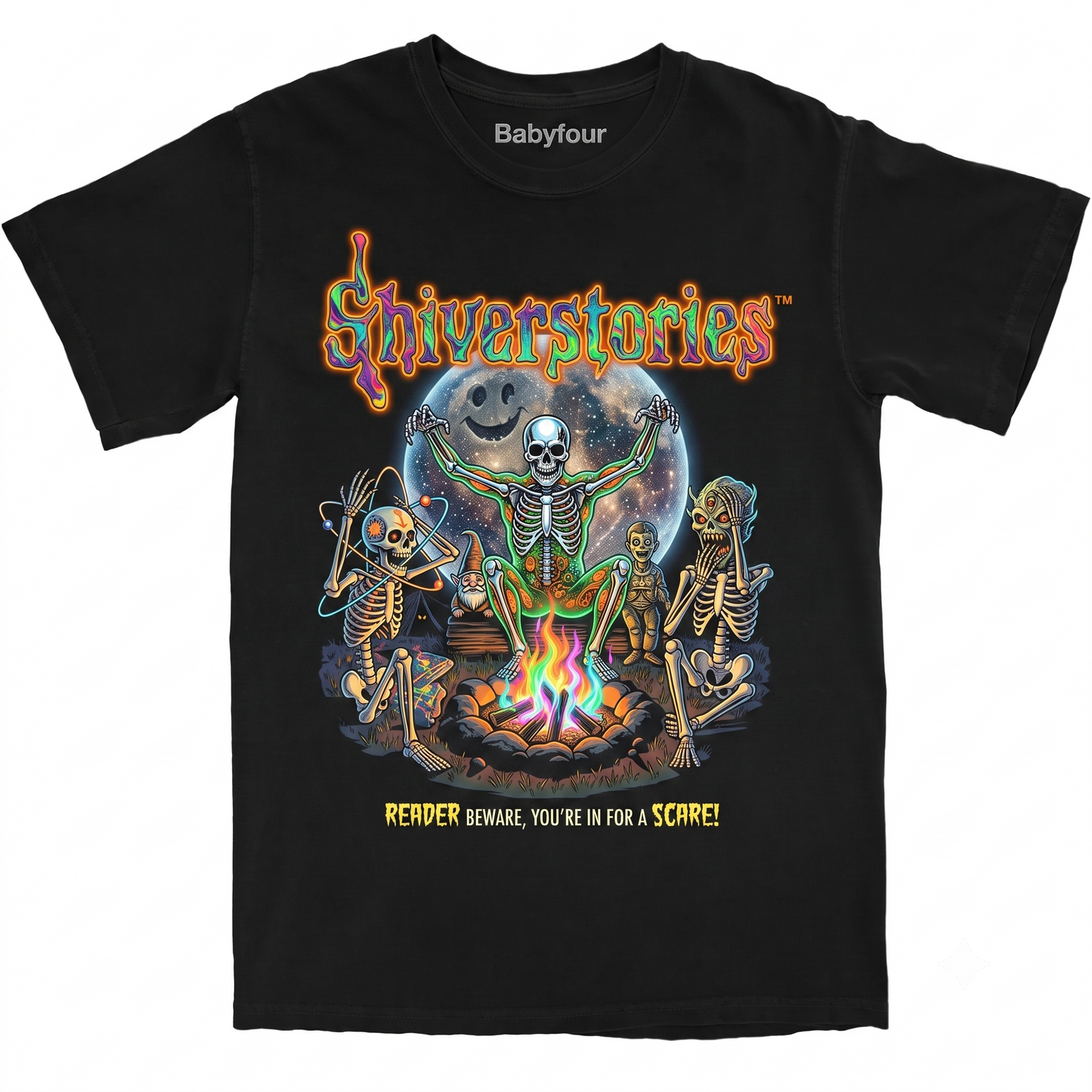 Vintage 90s Horror Camp Book Cover Retro Graphic Unisex T-Shirt
