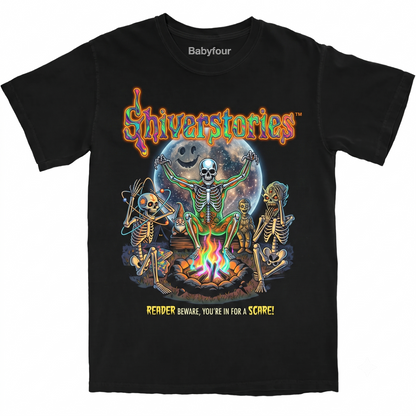 Vintage 90s Horror Camp Book Cover Retro Graphic Unisex T-Shirt