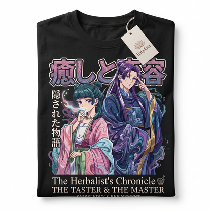 Vintage Maomao And Jinshi Historical Mystery Anime Aesthetic Unisex Tshirt