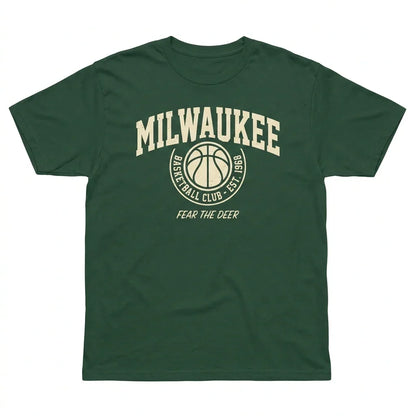Official Style Milwaukee Basketball Fan Gear | MKE City Pride T-Shirt, Hoodie & Sweatshirt