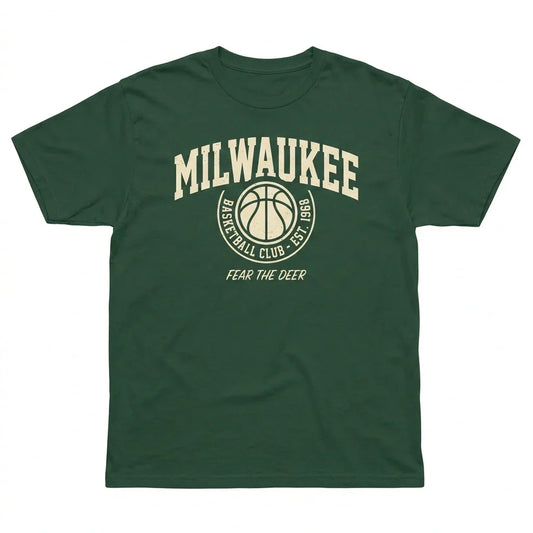 Official Style Milwaukee Basketball Fan Gear | MKE City Pride T-Shirt, Hoodie & Sweatshirt