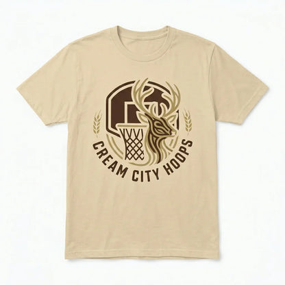 Premium Cream City Basketball Fan Gear | Milwaukee Hoops T-Shirt, Hoodie & Sweatshirt