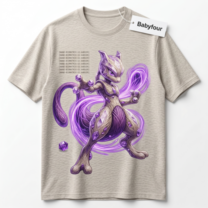Vintage Legendary Psychic Monster Anime T-Shirt - Retro 90s Genetic Clone Unisex Graphic Tee