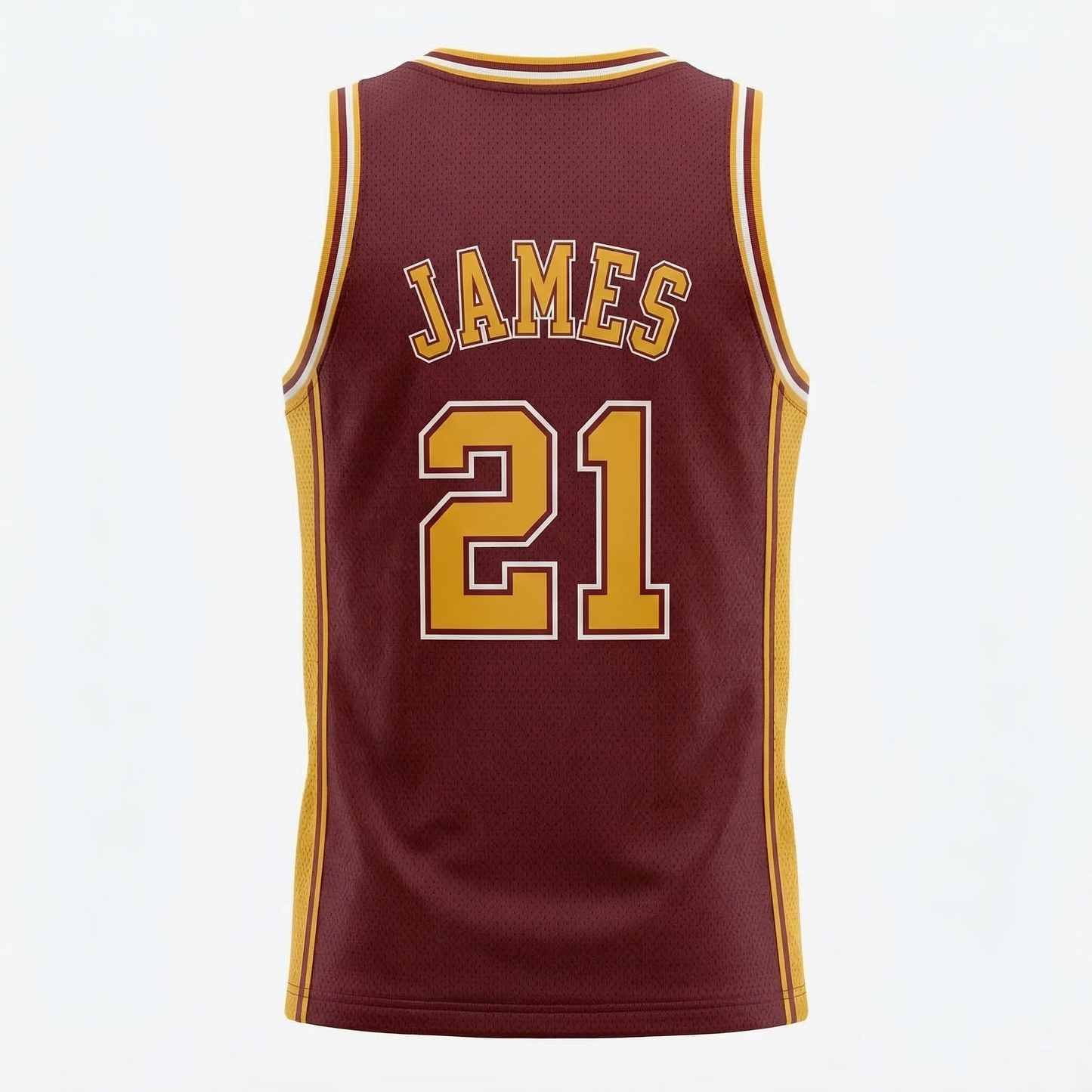 Cleveland Basketball Jersey - Heritage Hype Edition - Standard Professional Style - Unisex Fan Gear