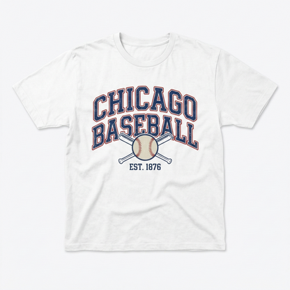 Classic Chicago Baseball Fan Gear - T-Shirt, Hoodie, Long Sleeve