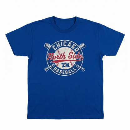 Vintage Chicago North Side Baseball Fan Apparel - T-Shirt, Hoodie, Long Sleeve