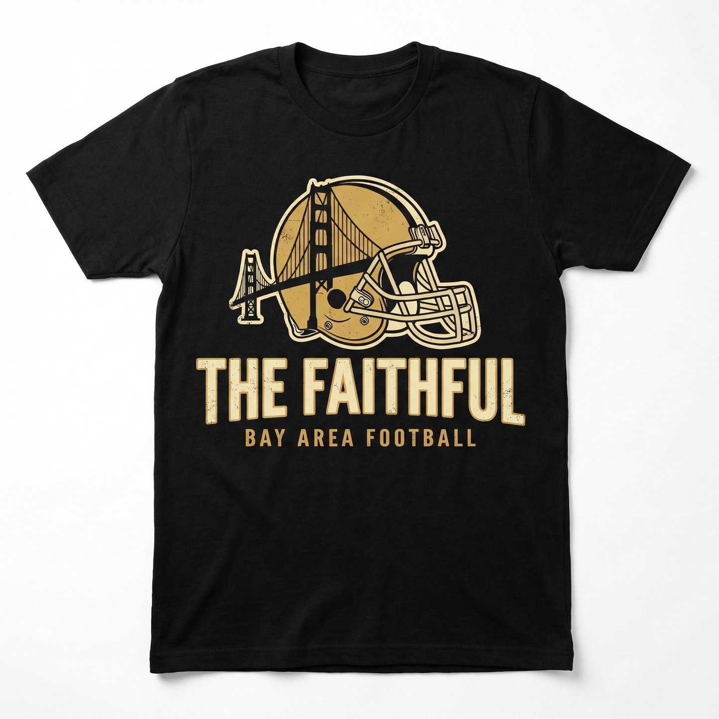 San Francisco Football "The Faithful" Bay Area Red & Gold Fan Gear - T-Shirt, Hoodie, Sweatshirt, Tank Top, Long Sleeve