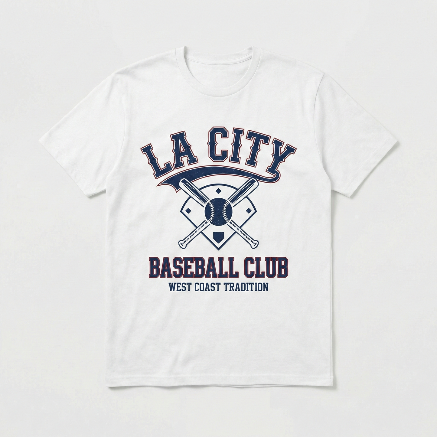 LA City Baseball Fan Apparel - Classic West Coast Blue and White Sports Gear - T-Shirt, Hoodie, Tank Top