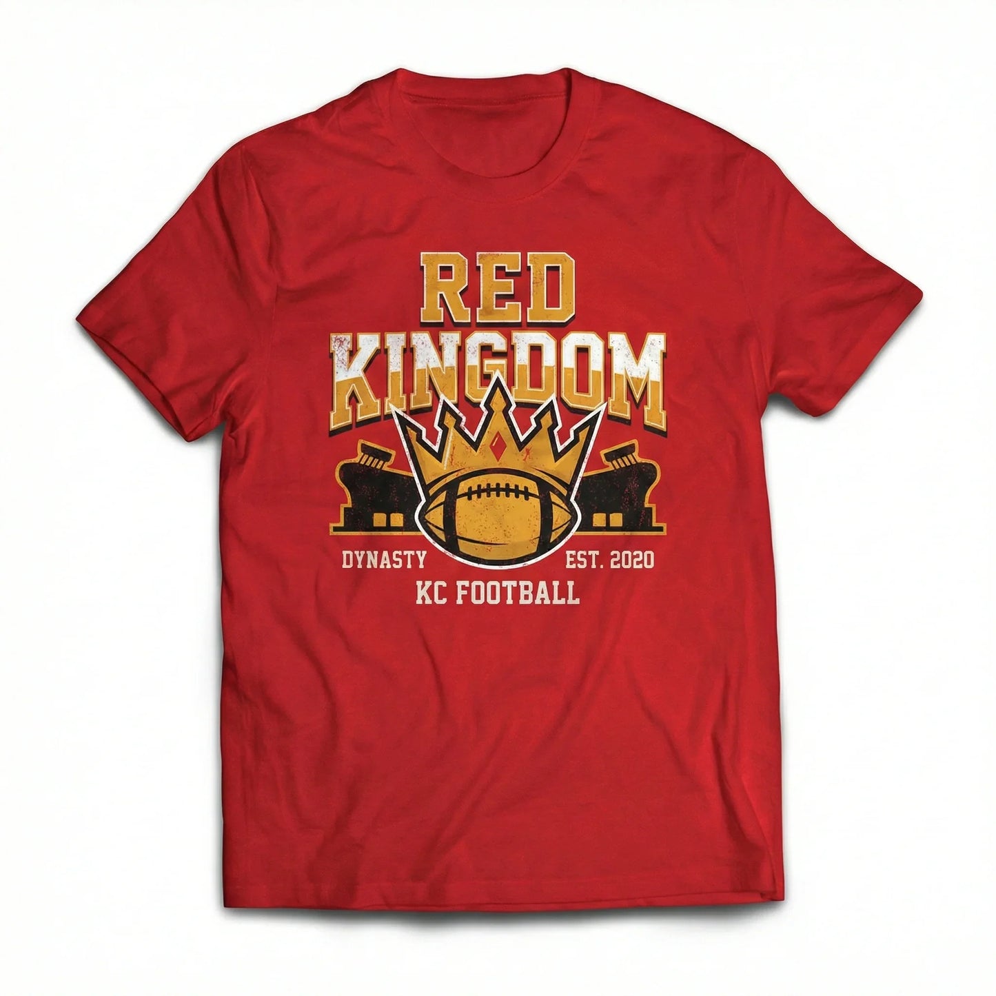 Kansas City Football Dynasty Red Kingdom Shirt | Game Day KC Fan Apparel