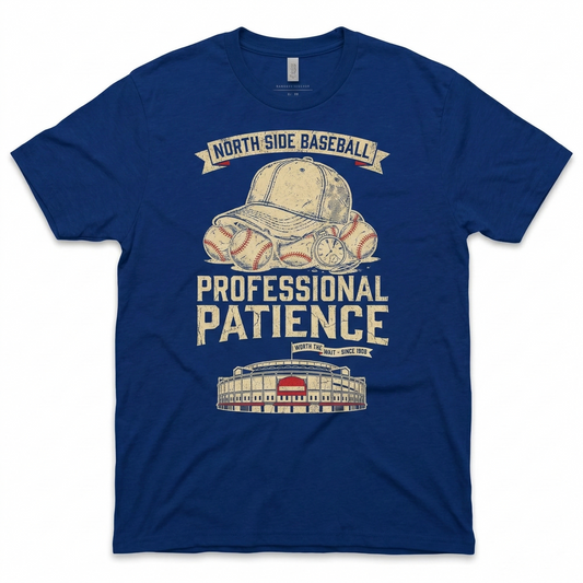 Chicago North Side Baseball Fan Shirt | Funny "Next Year Is Here" & "Since 1908" Humor Apparel